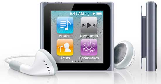 Apple Ipod Nano 6th Generation Graphite. 6th generation iPod nano.